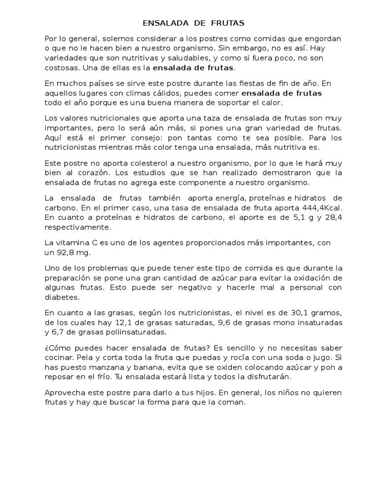 ¡Evita la oxidación de la ensalada de fruta!